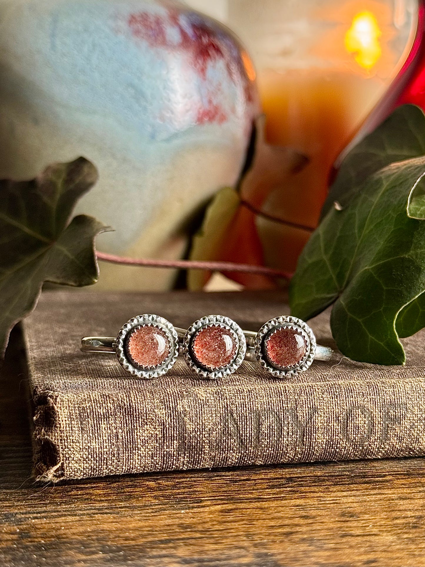Strawberry Quartz Rings