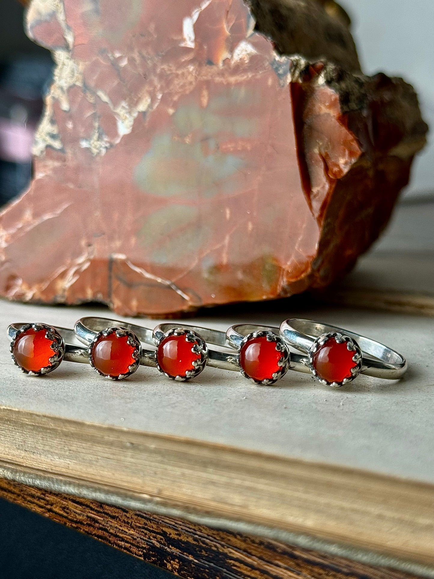Carnelian Rings