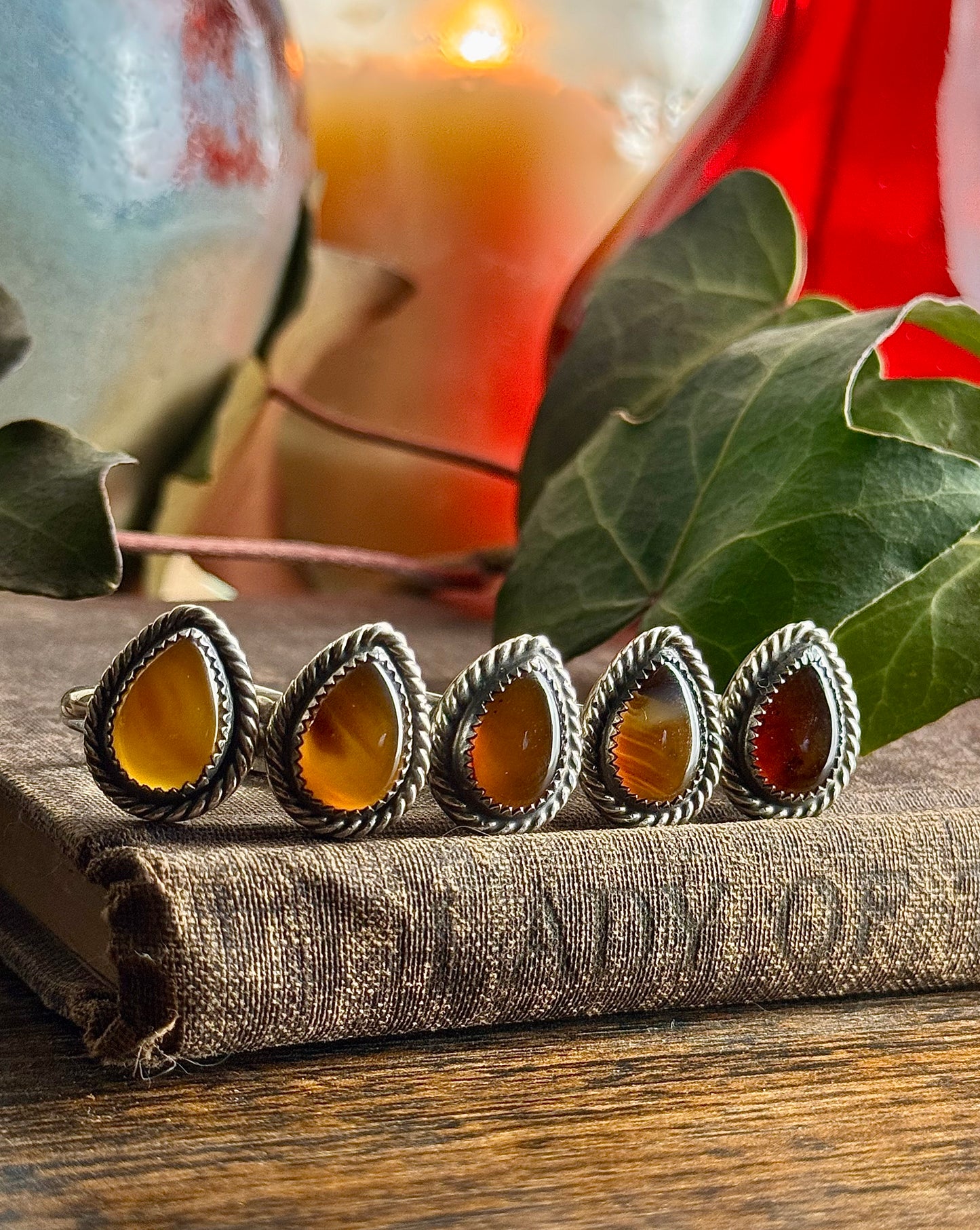 Brazilian Agate Rings