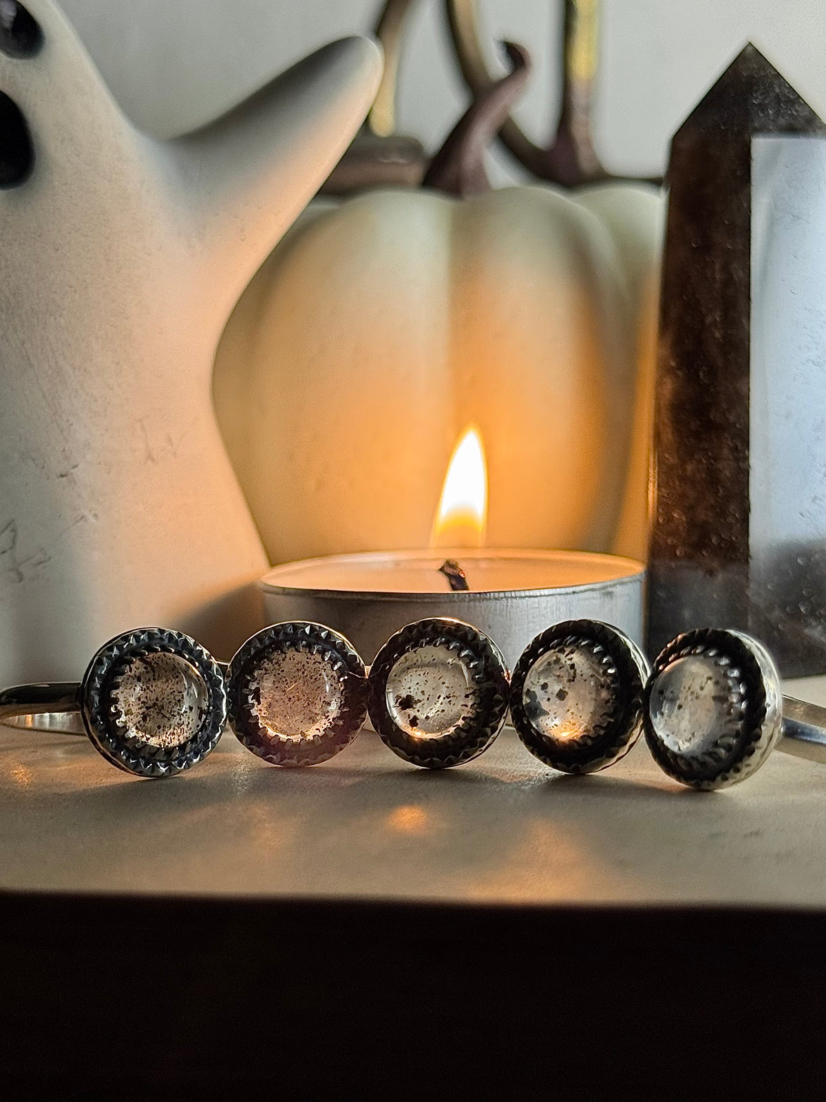 Crystal Ball Quartz Ring