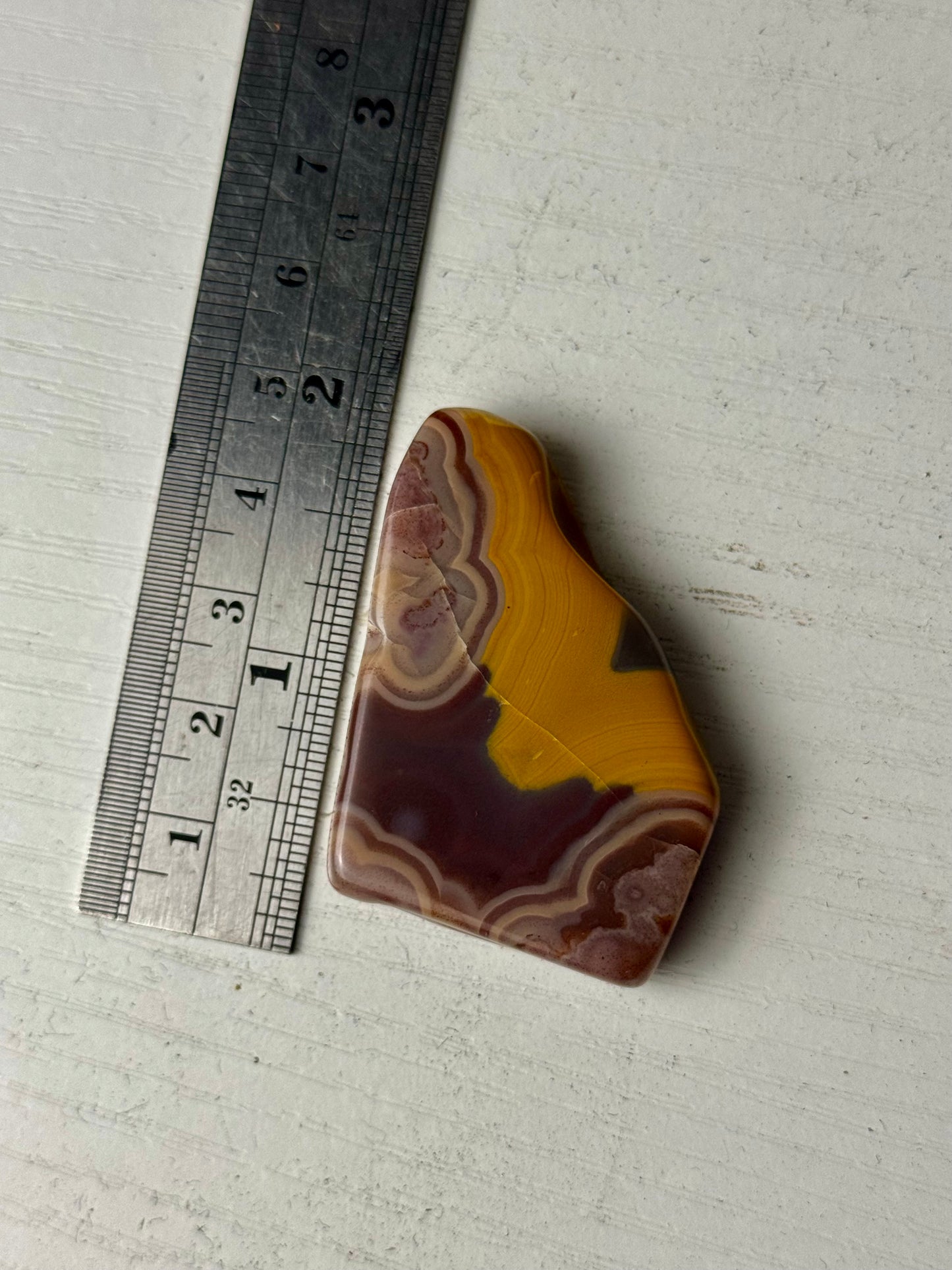 Rare KY Agate Tumble Polished Specimen