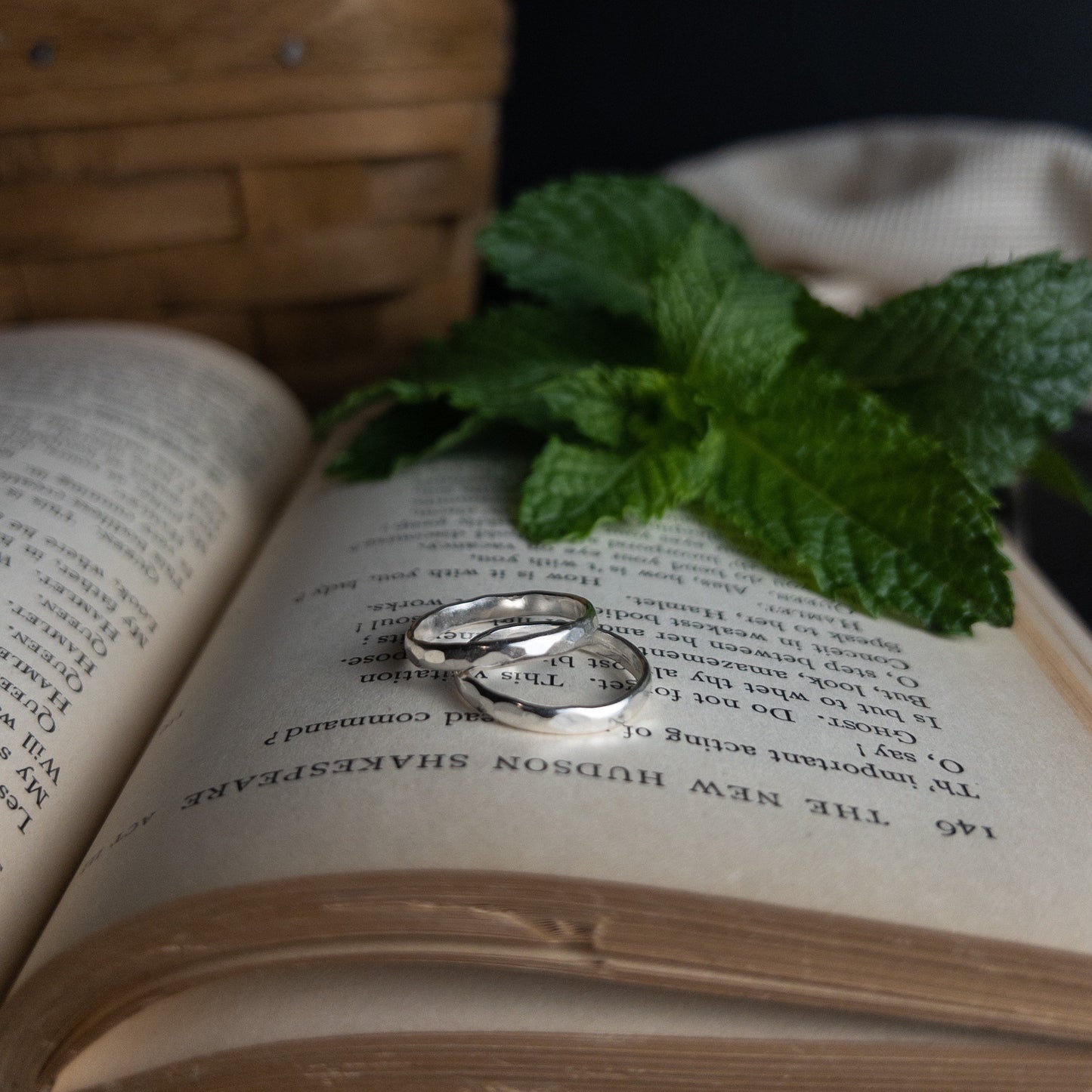 Hammered Silver Ring, Sterling Silver Band, Handmade Silver Ring, Sterling Silver Jewelry, Wedding Band Replacement, Silver Hammered Band