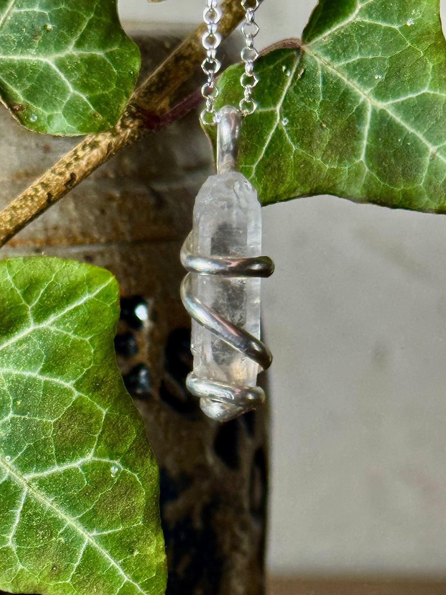 Quartz Crystal Necklace