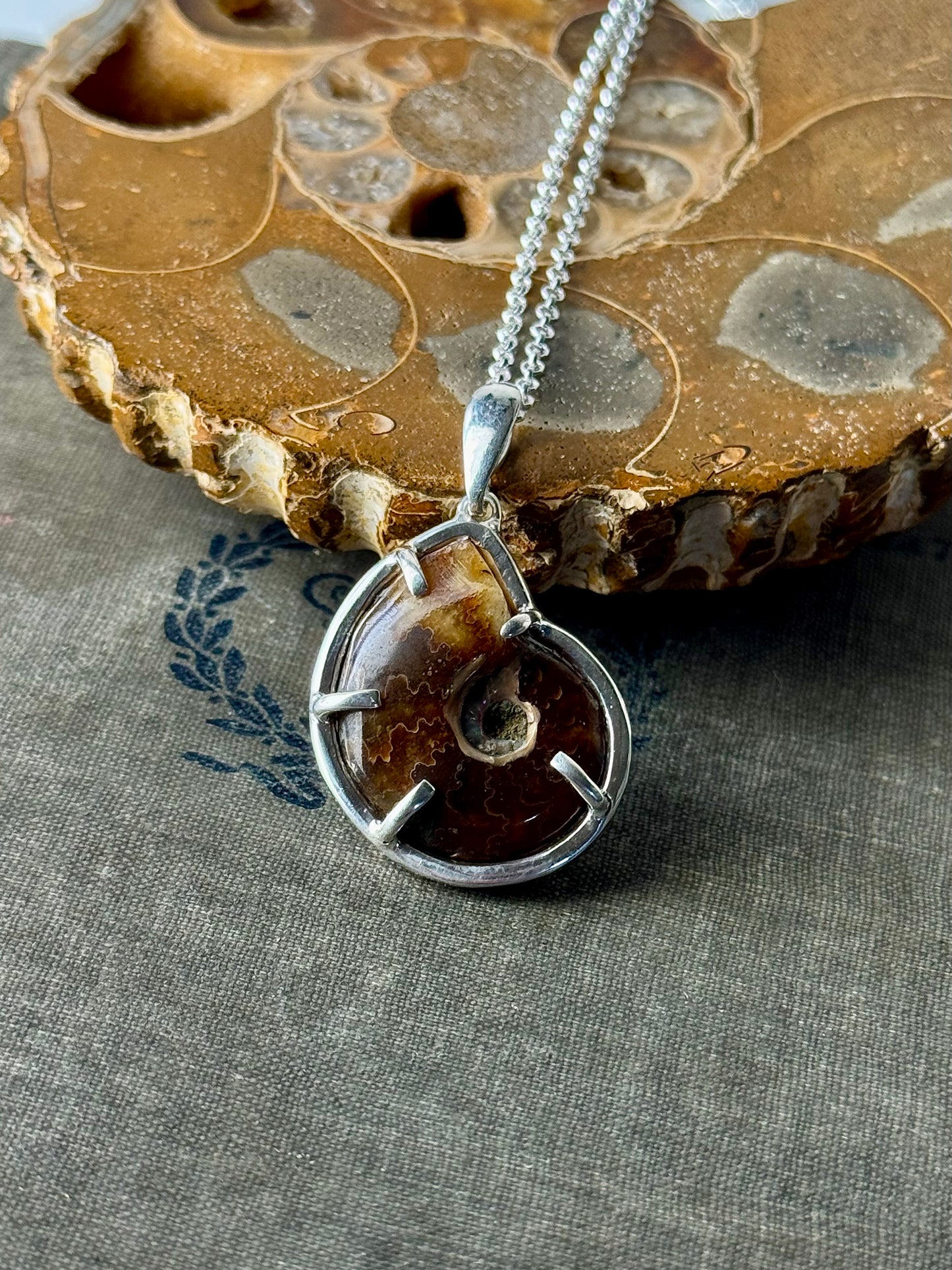 Ammonite Necklace