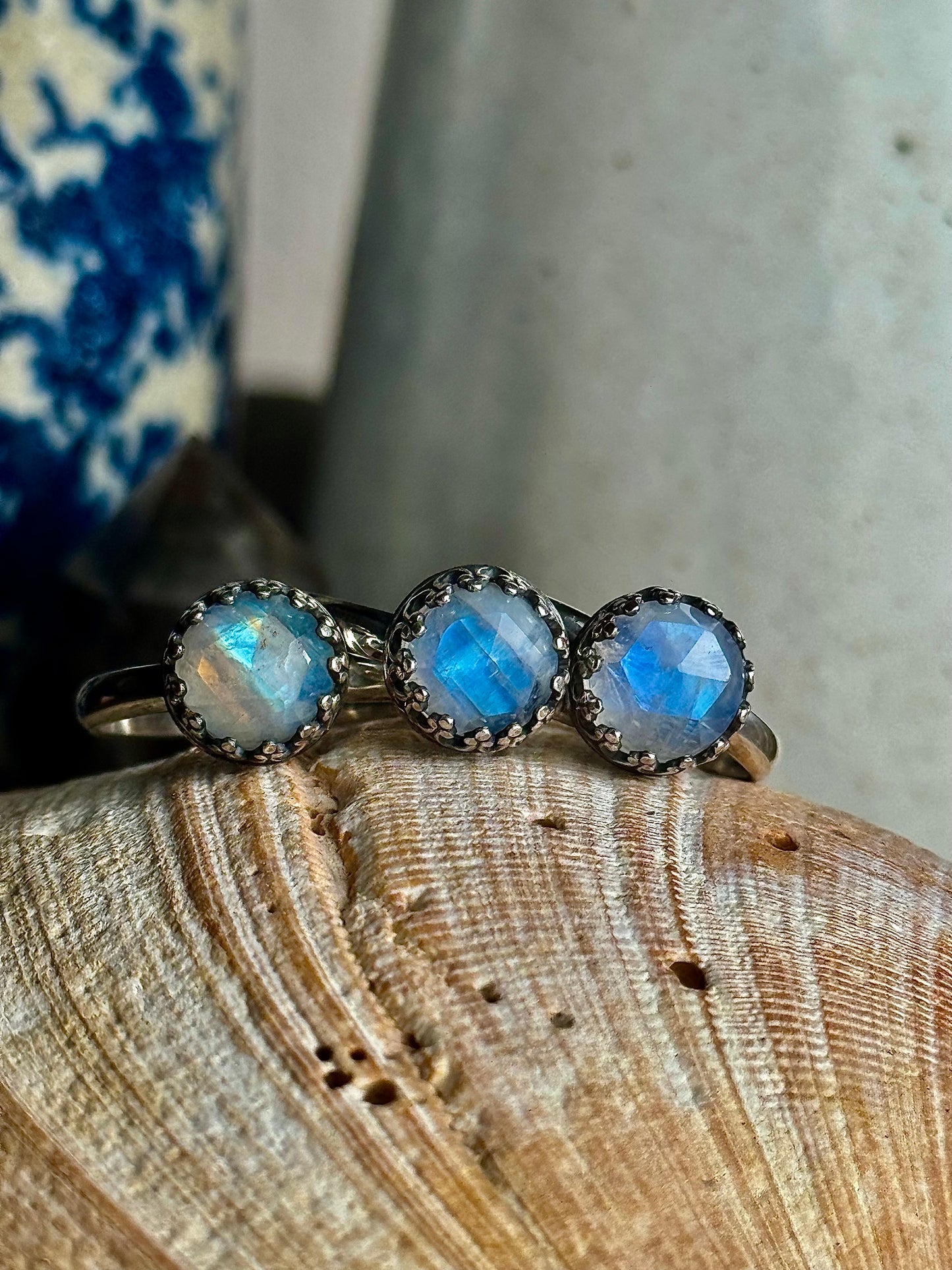 Moonstone Rings