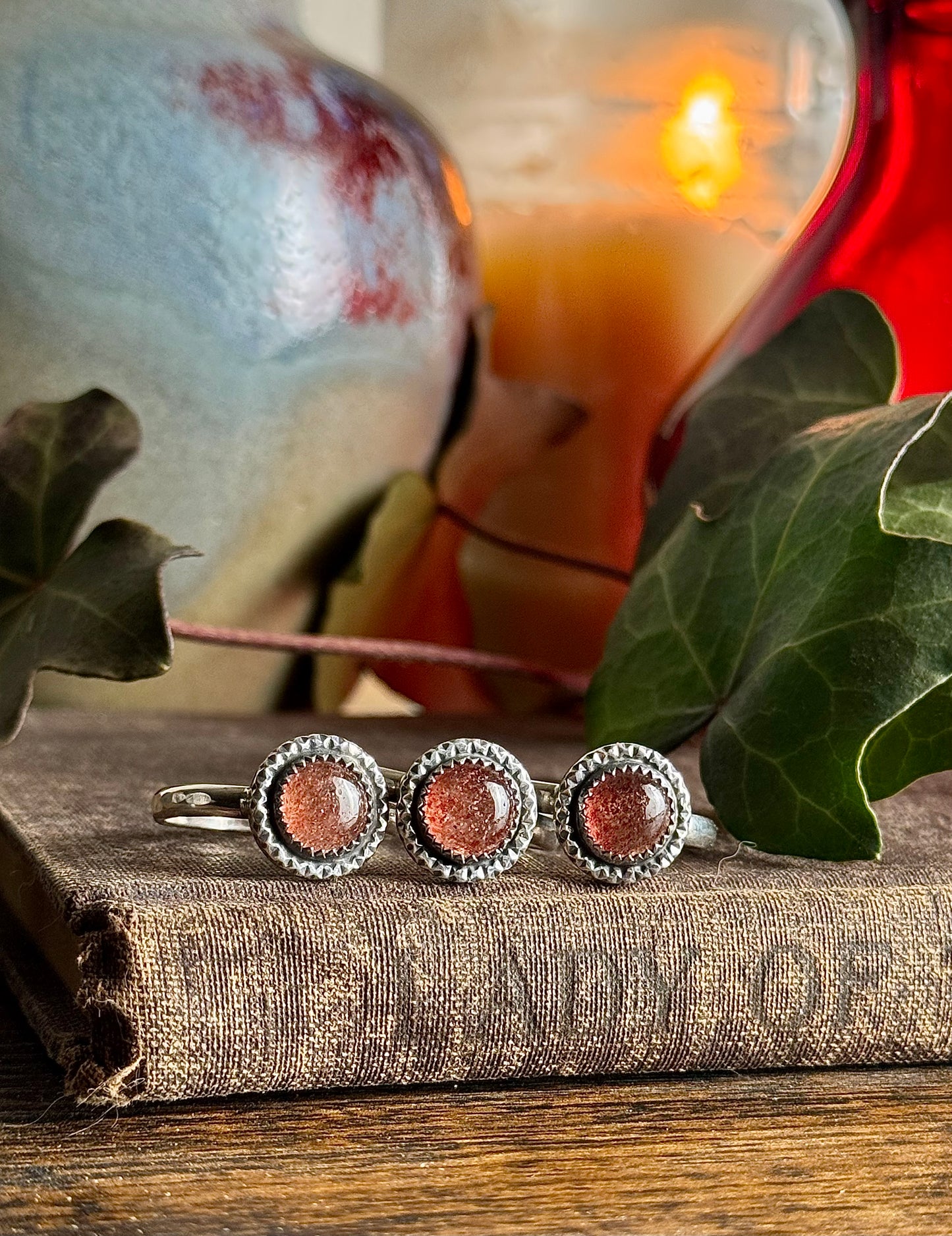 Strawberry Quartz Rings