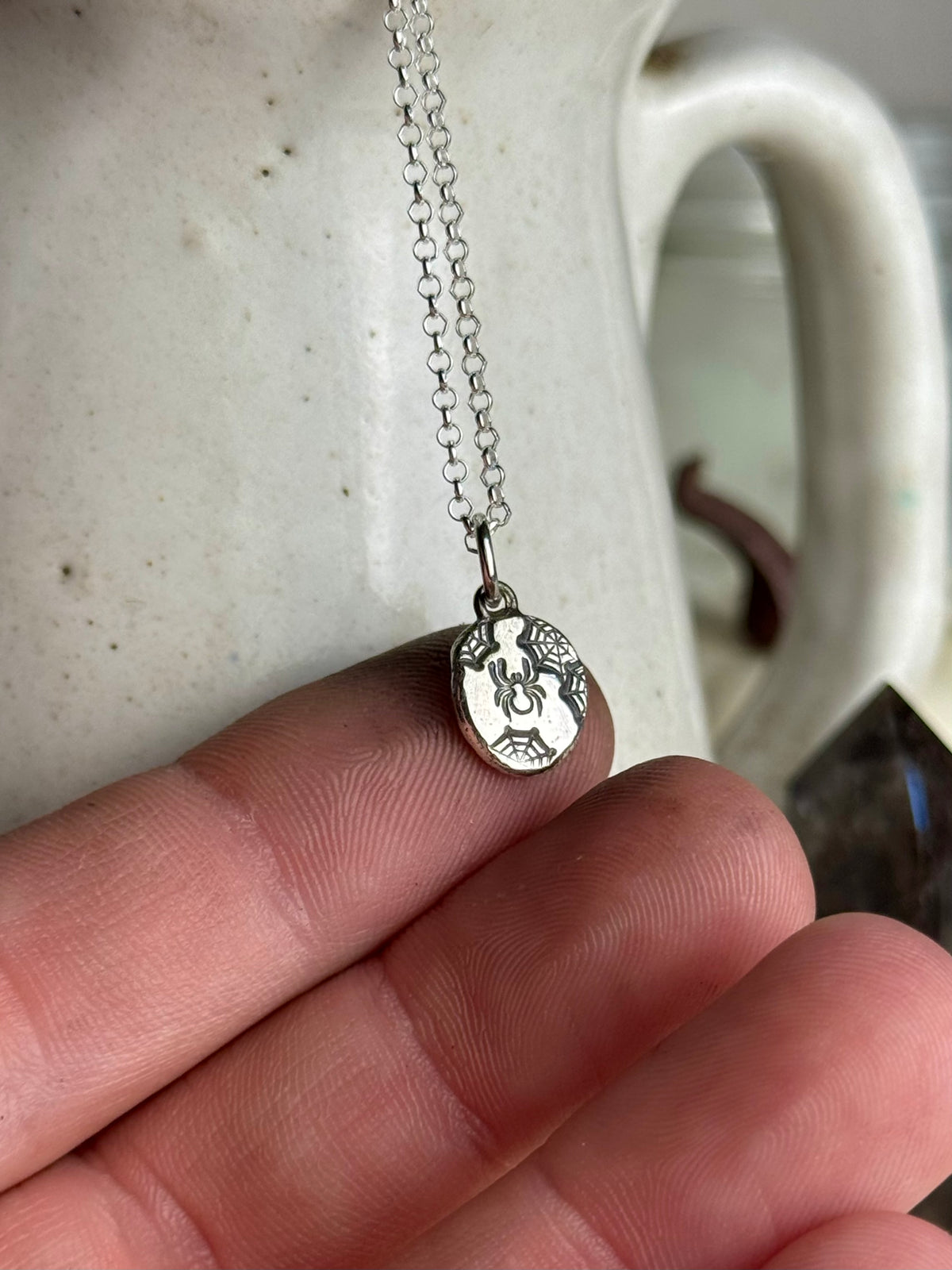 Spooky Spider Necklaces