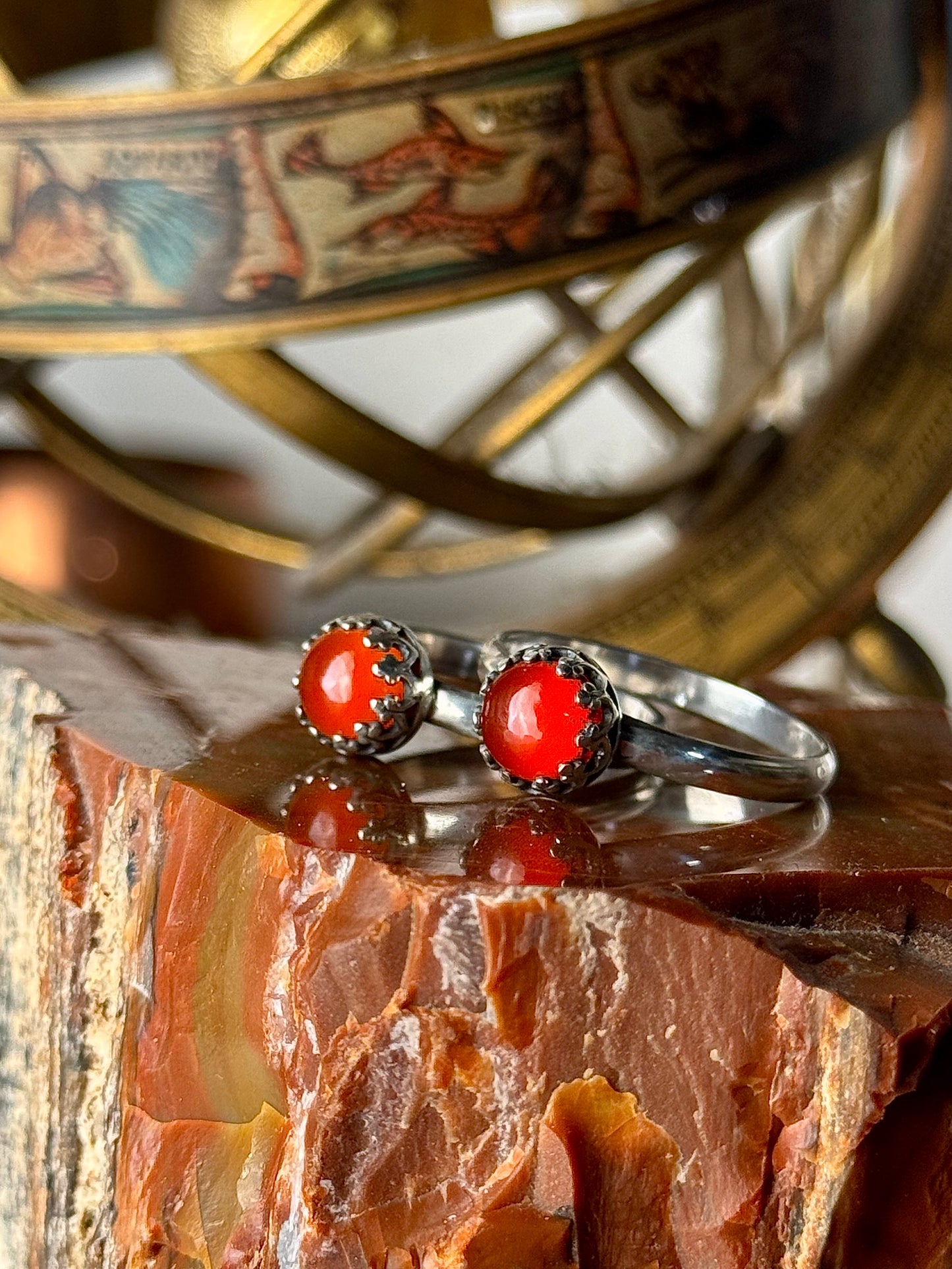Carnelian Rings