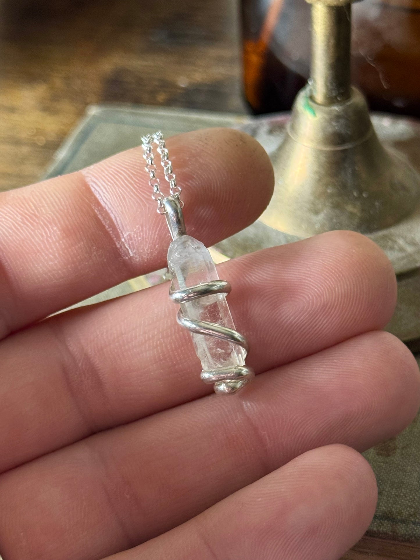 Quartz Crystal Necklace