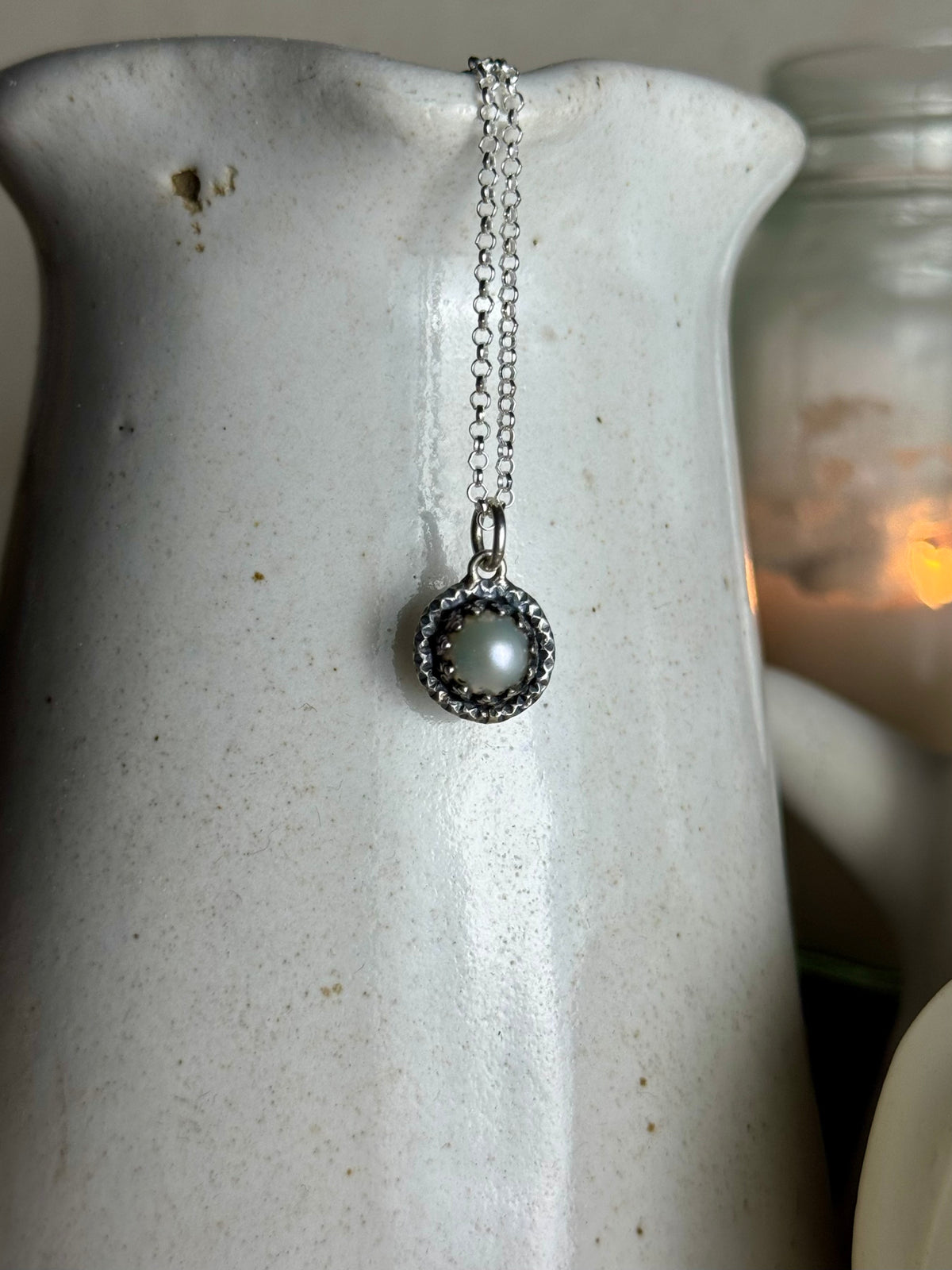 Dainty Pearl Necklace