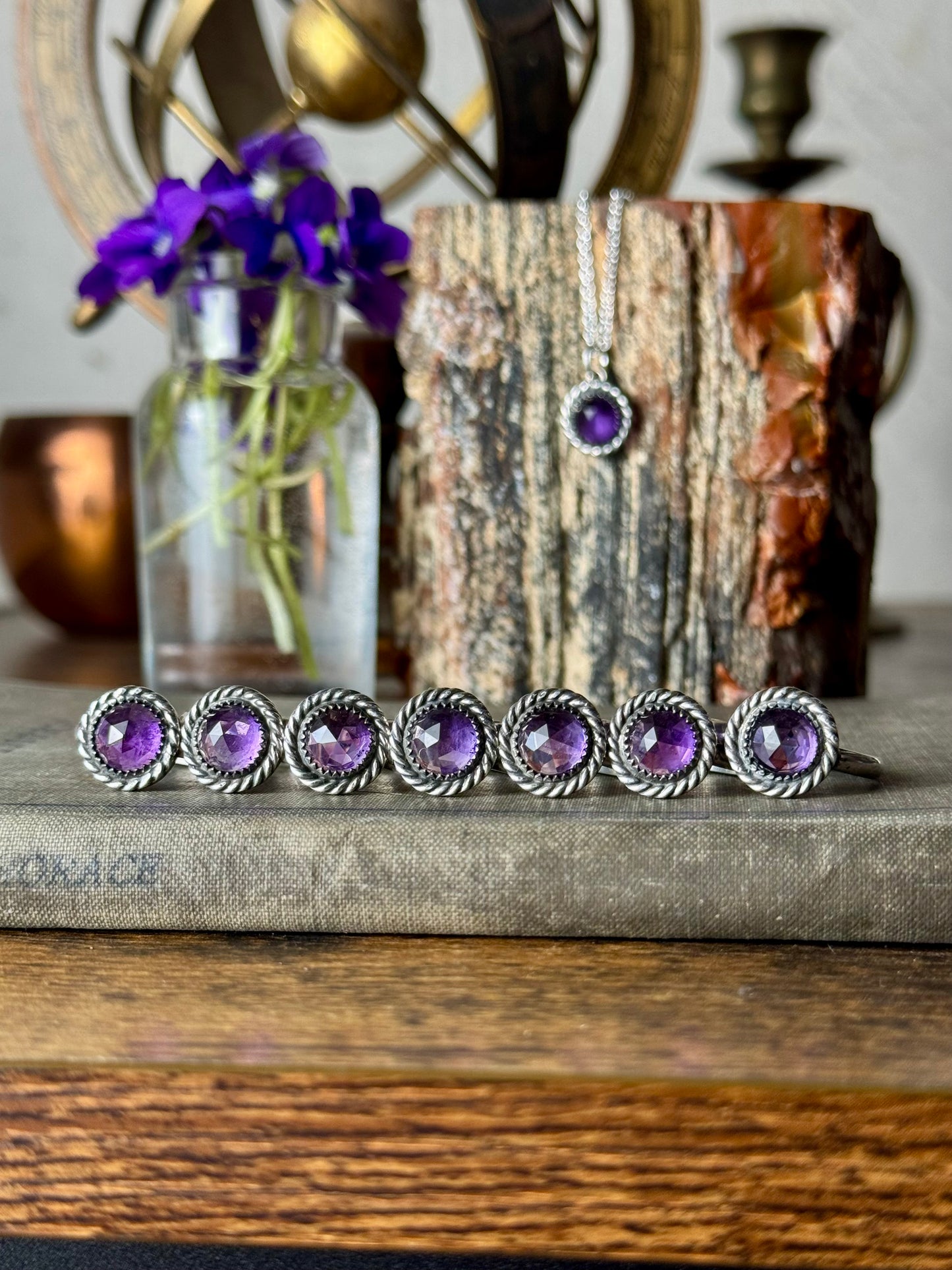 Amethyst Rings