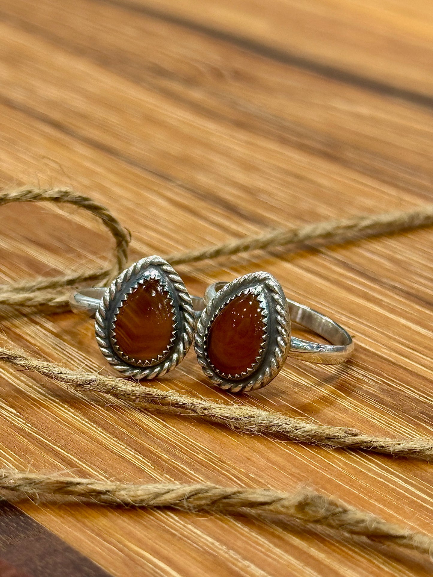 Brazilian Agate Rings