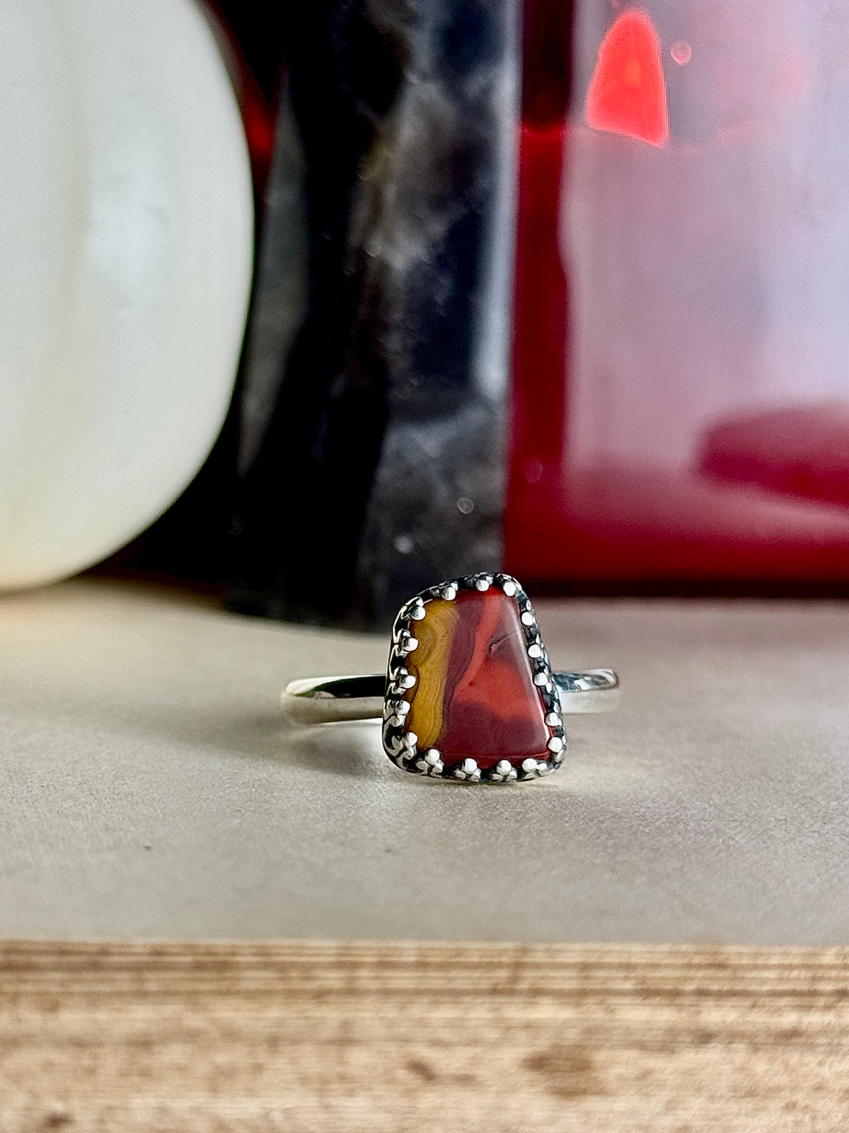 Kentucky Agate Ring
