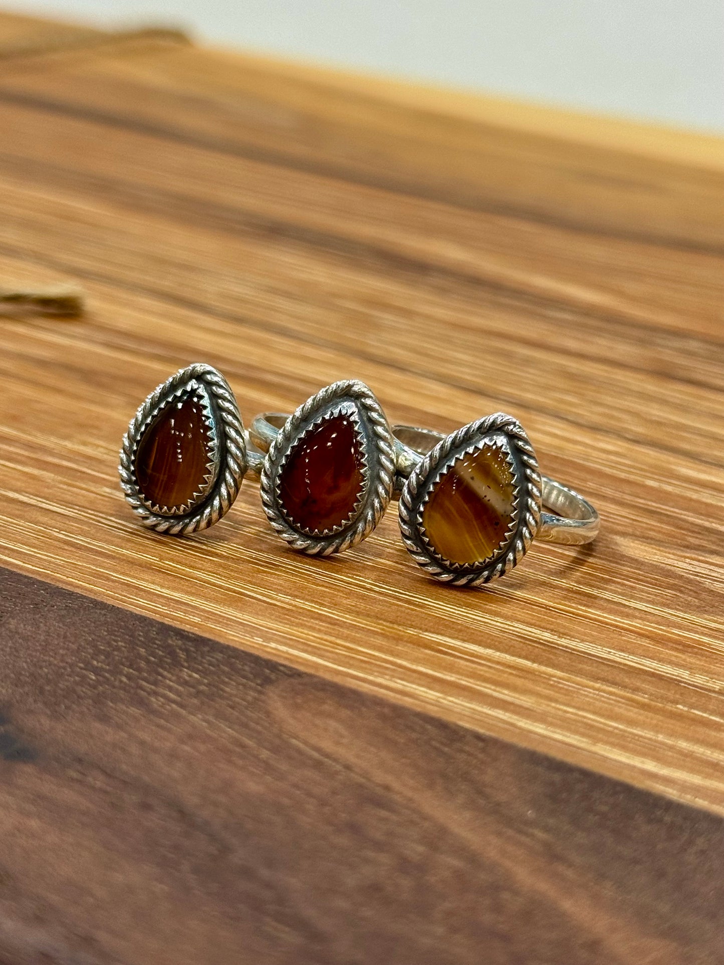 Brazilian Agate Rings