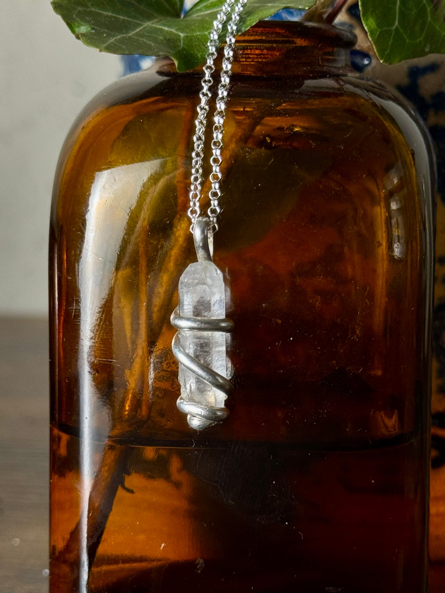 Quartz Crystal Necklace