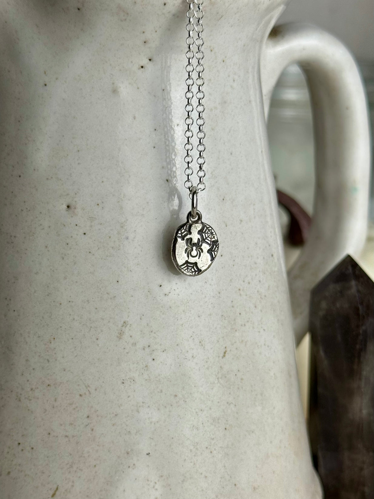 Spooky Spider Necklaces