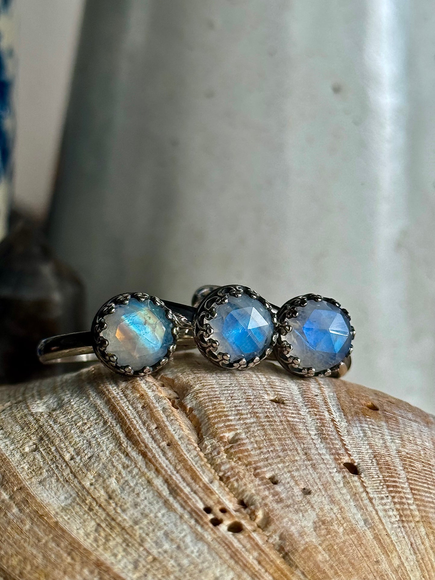 Moonstone Rings