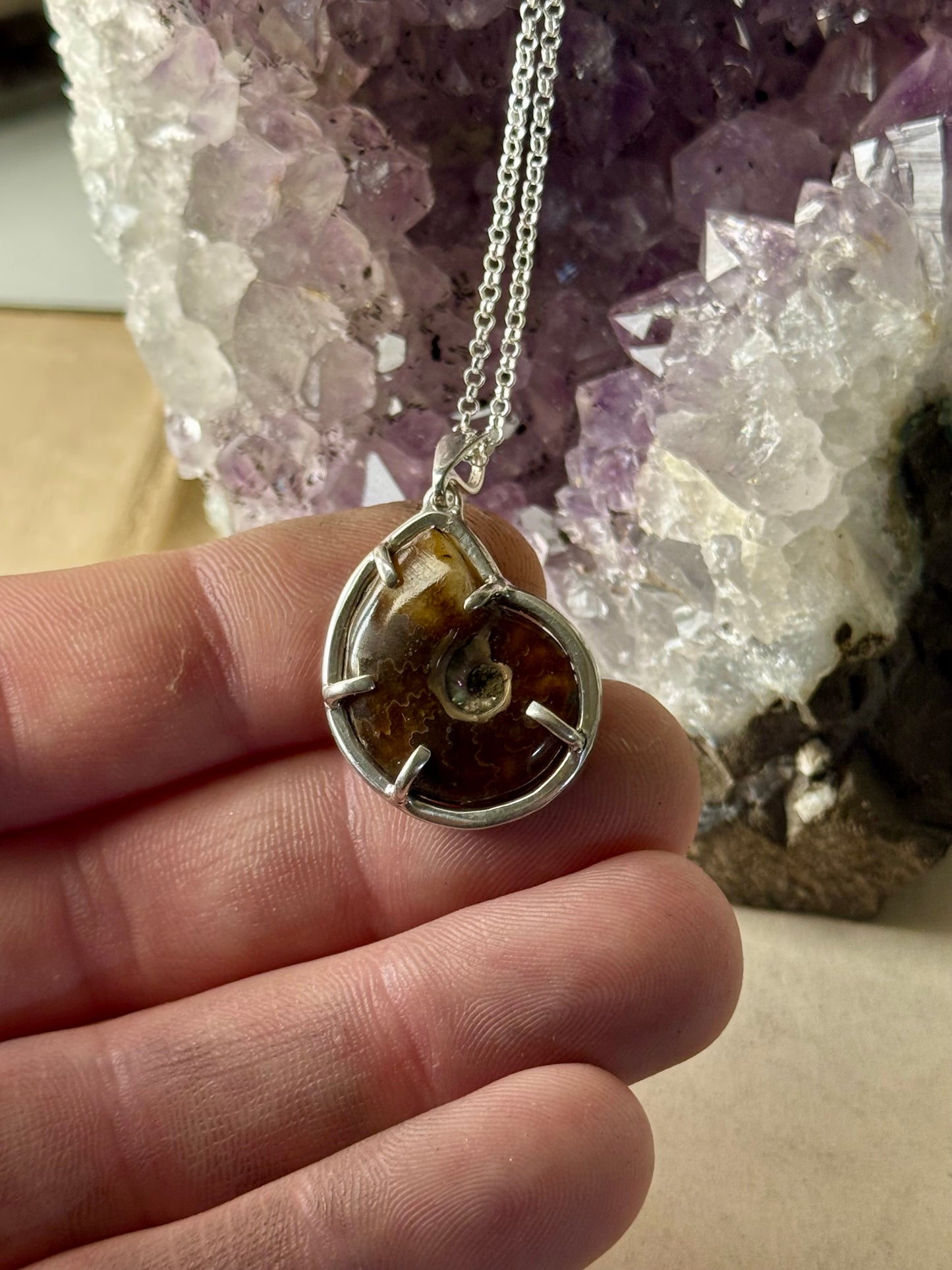 Ammonite Necklace