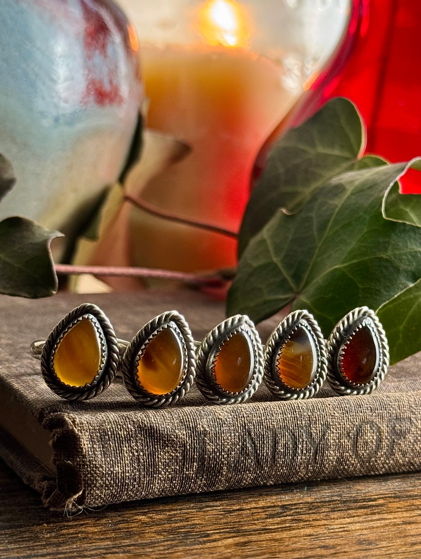 Brazilian Agate Rings