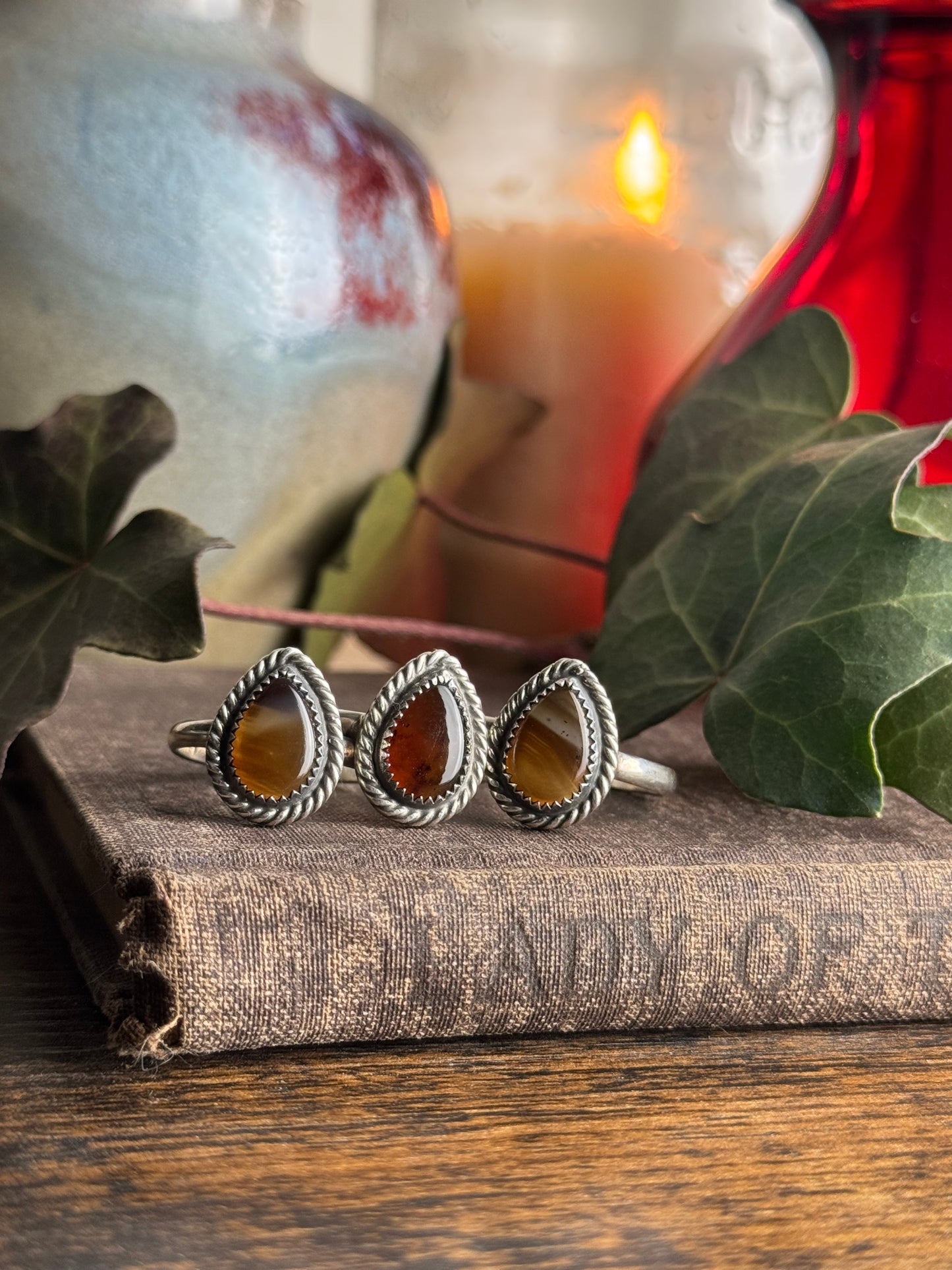 Brazilian Agate Rings