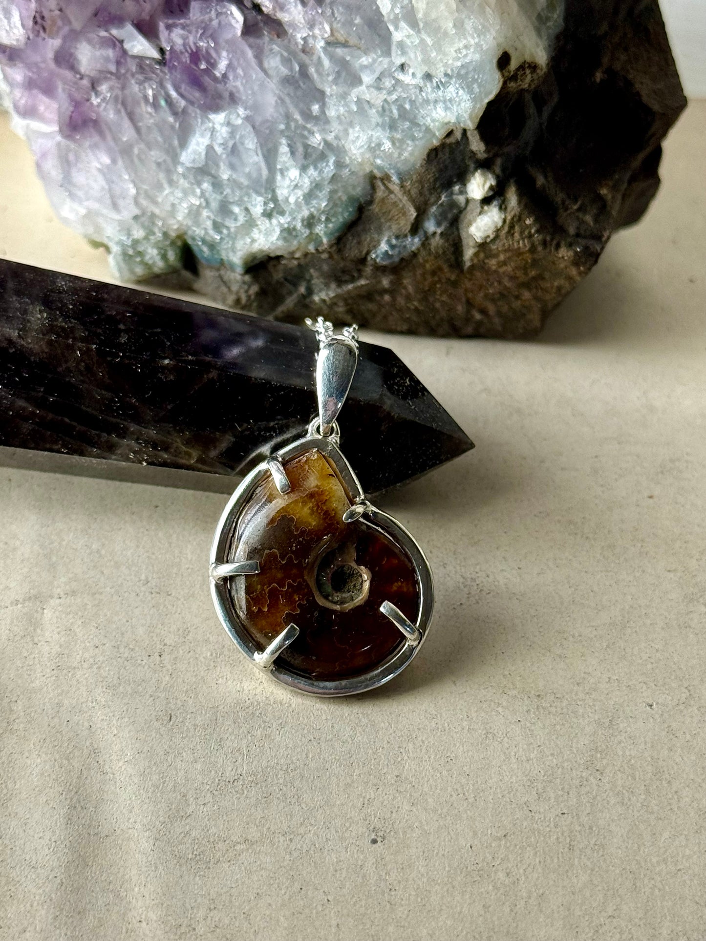 Ammonite Necklace