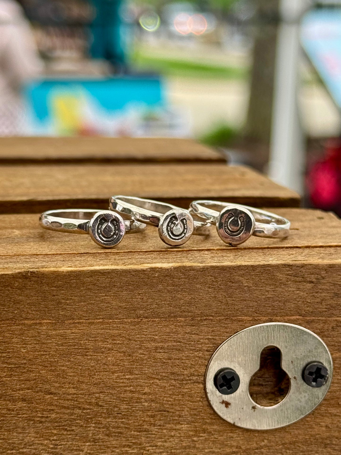 Good Luck Horseshoe Rings