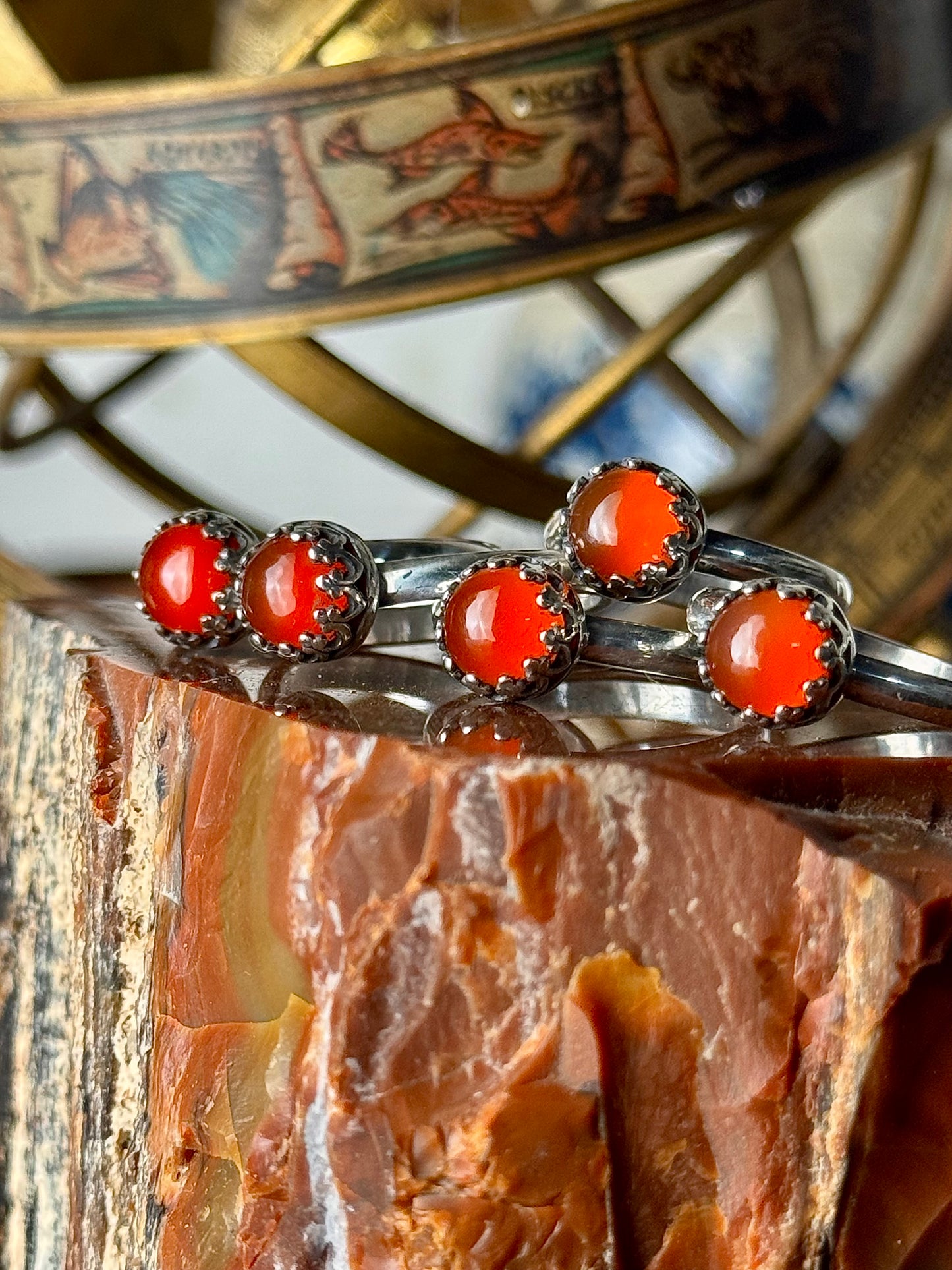 Carnelian Rings