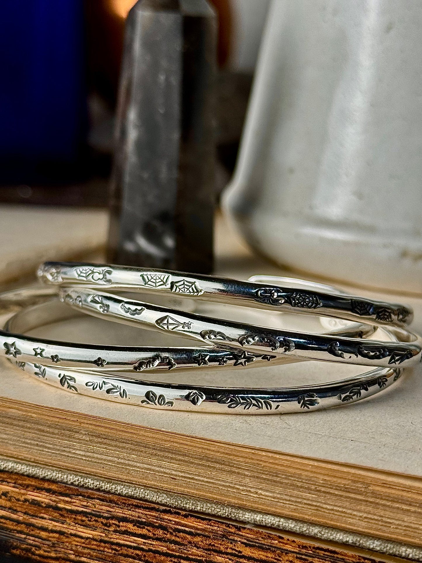 New Stamped Cuffs