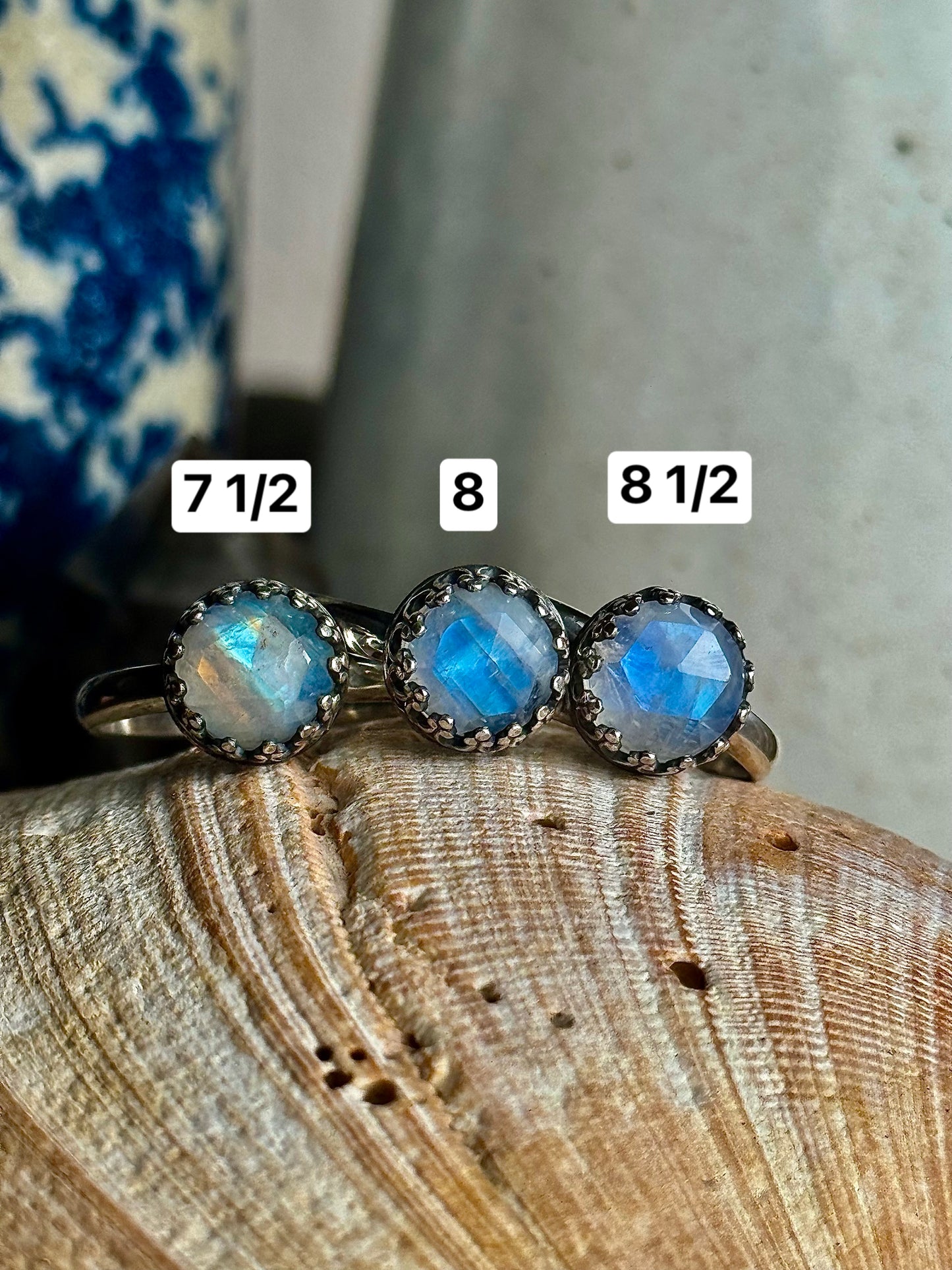 Moonstone Rings