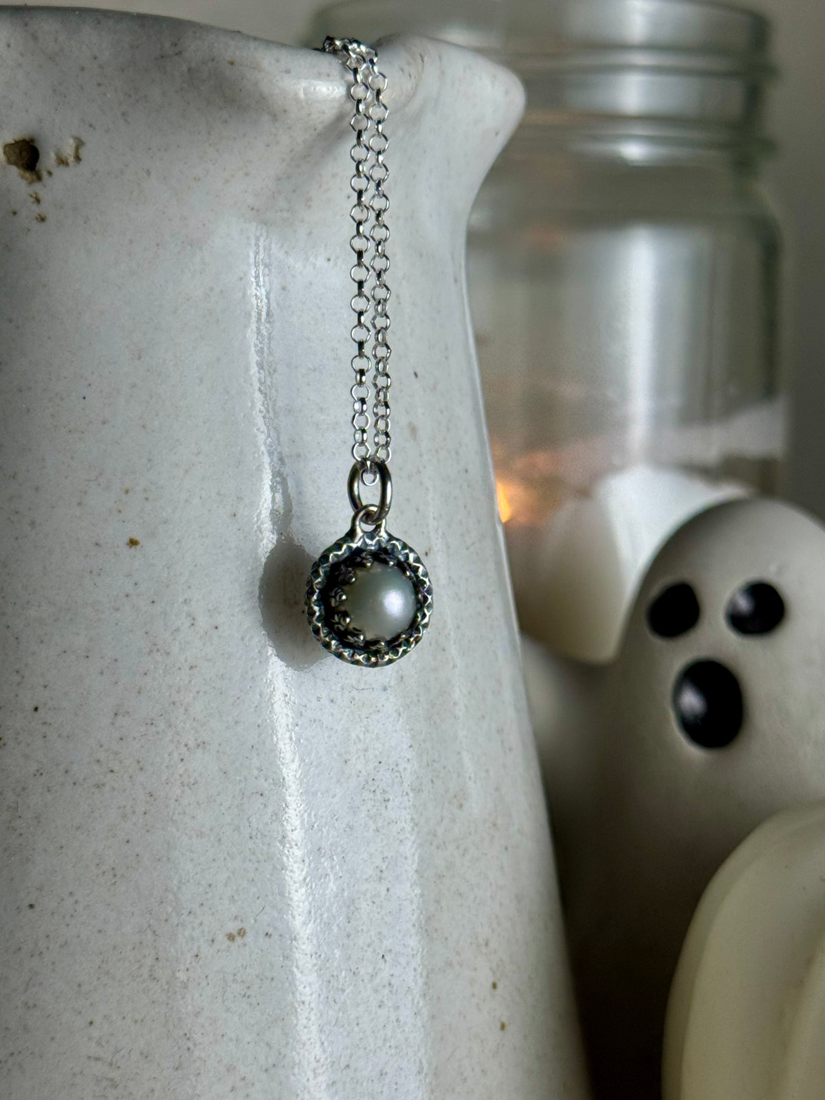 Dainty Pearl Necklace