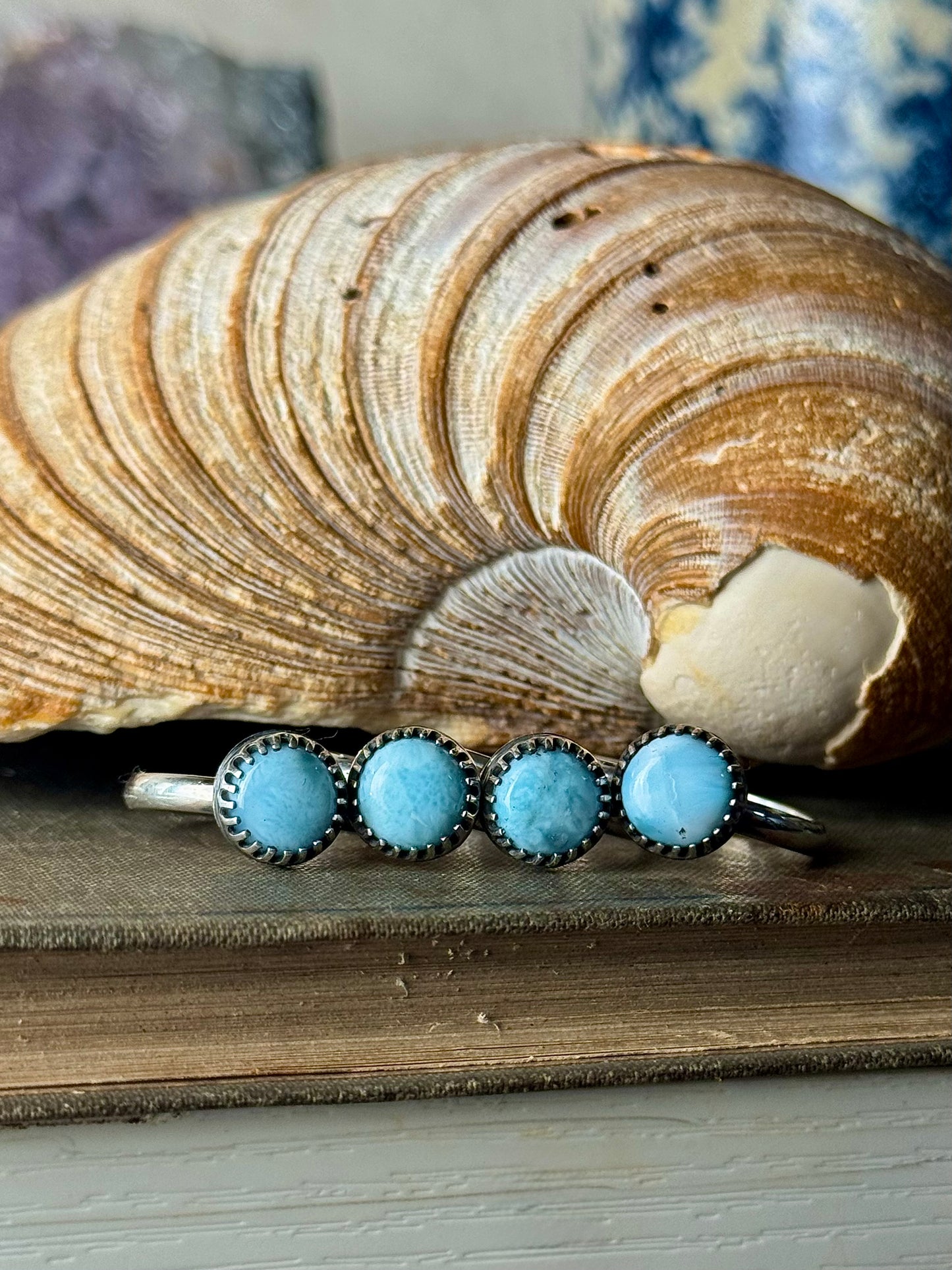 Larimar Rings