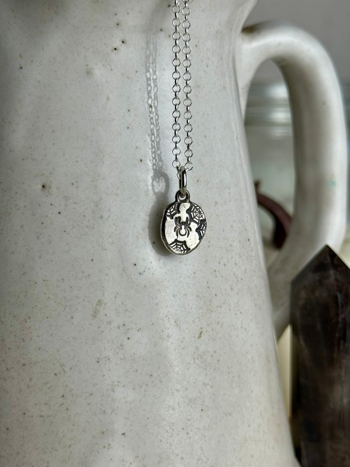 Spooky Spider Necklaces