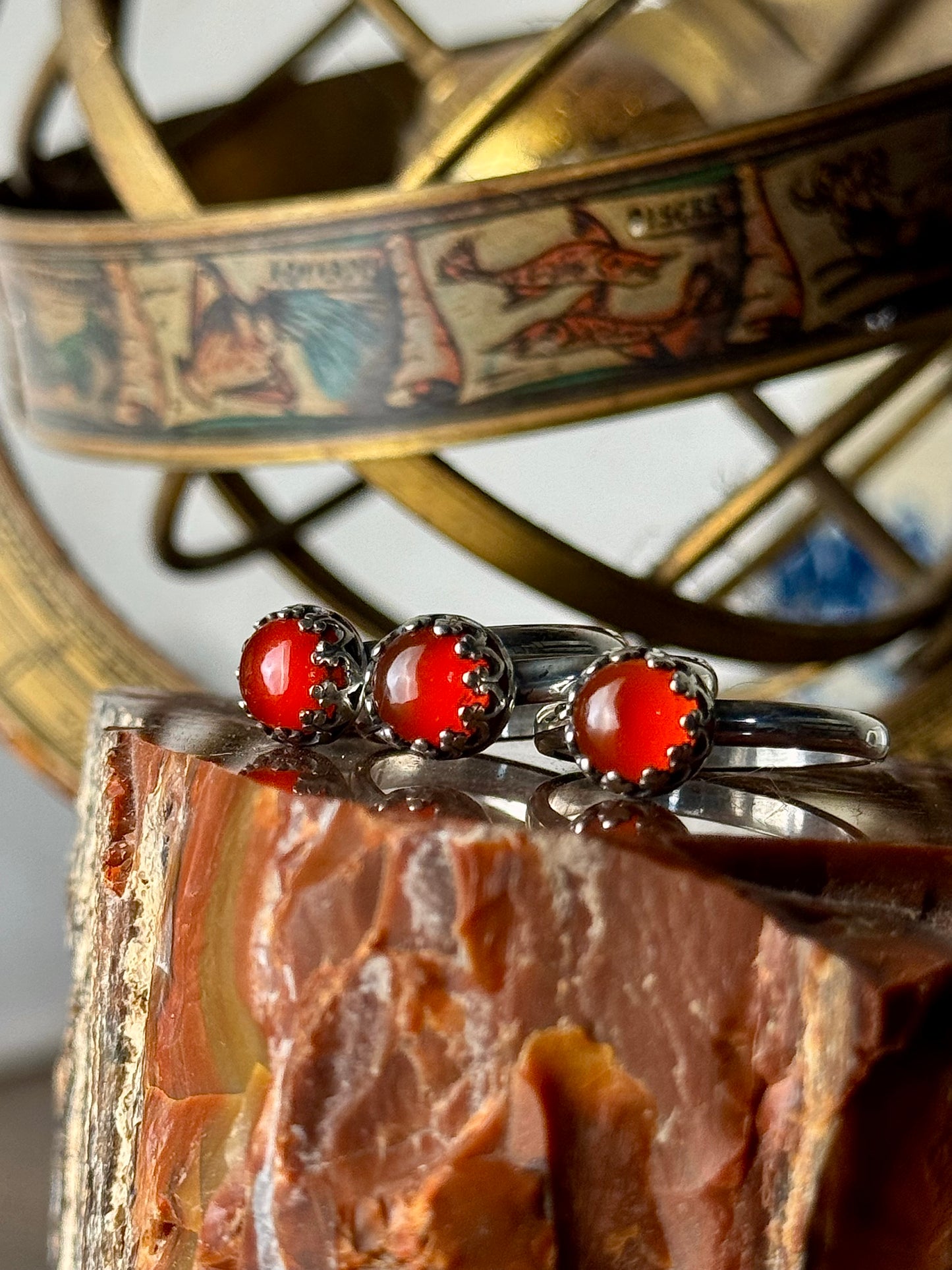 Carnelian Rings