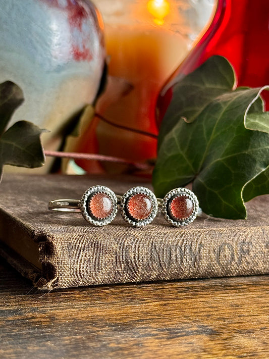 Strawberry Quartz Rings