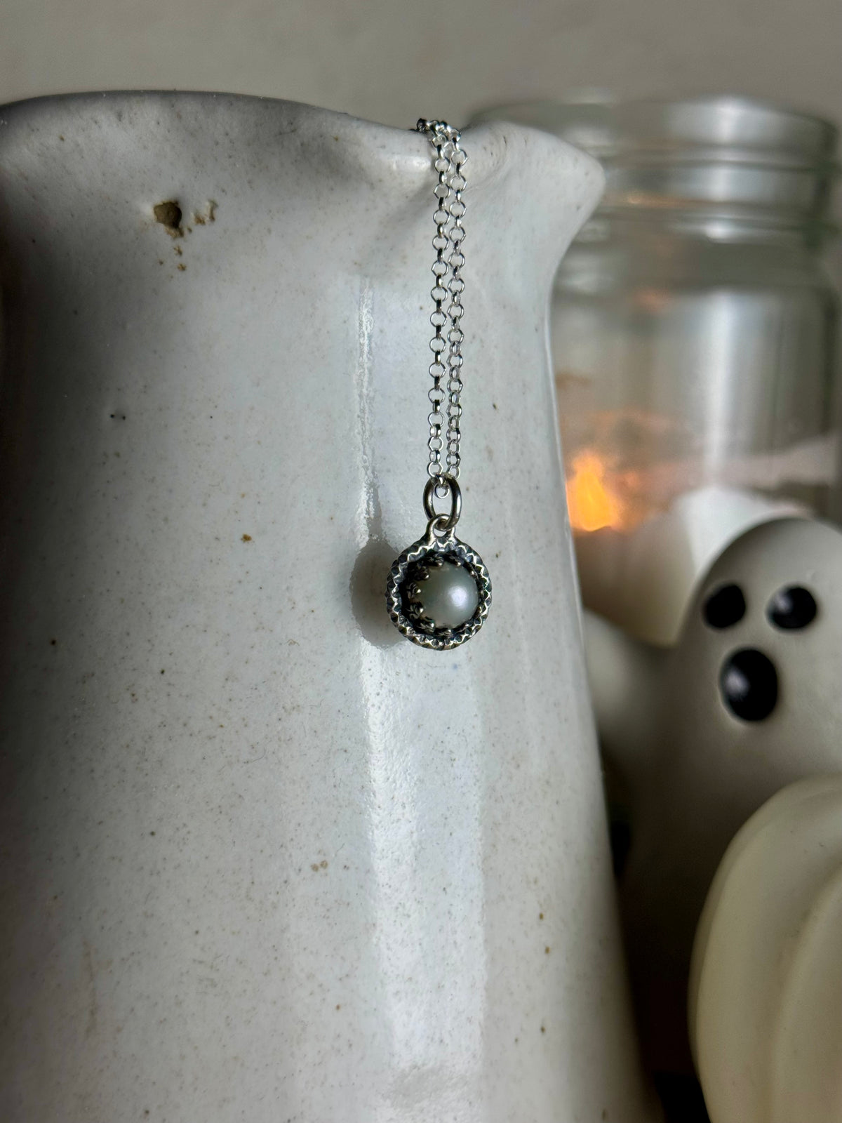 Dainty Pearl Necklace