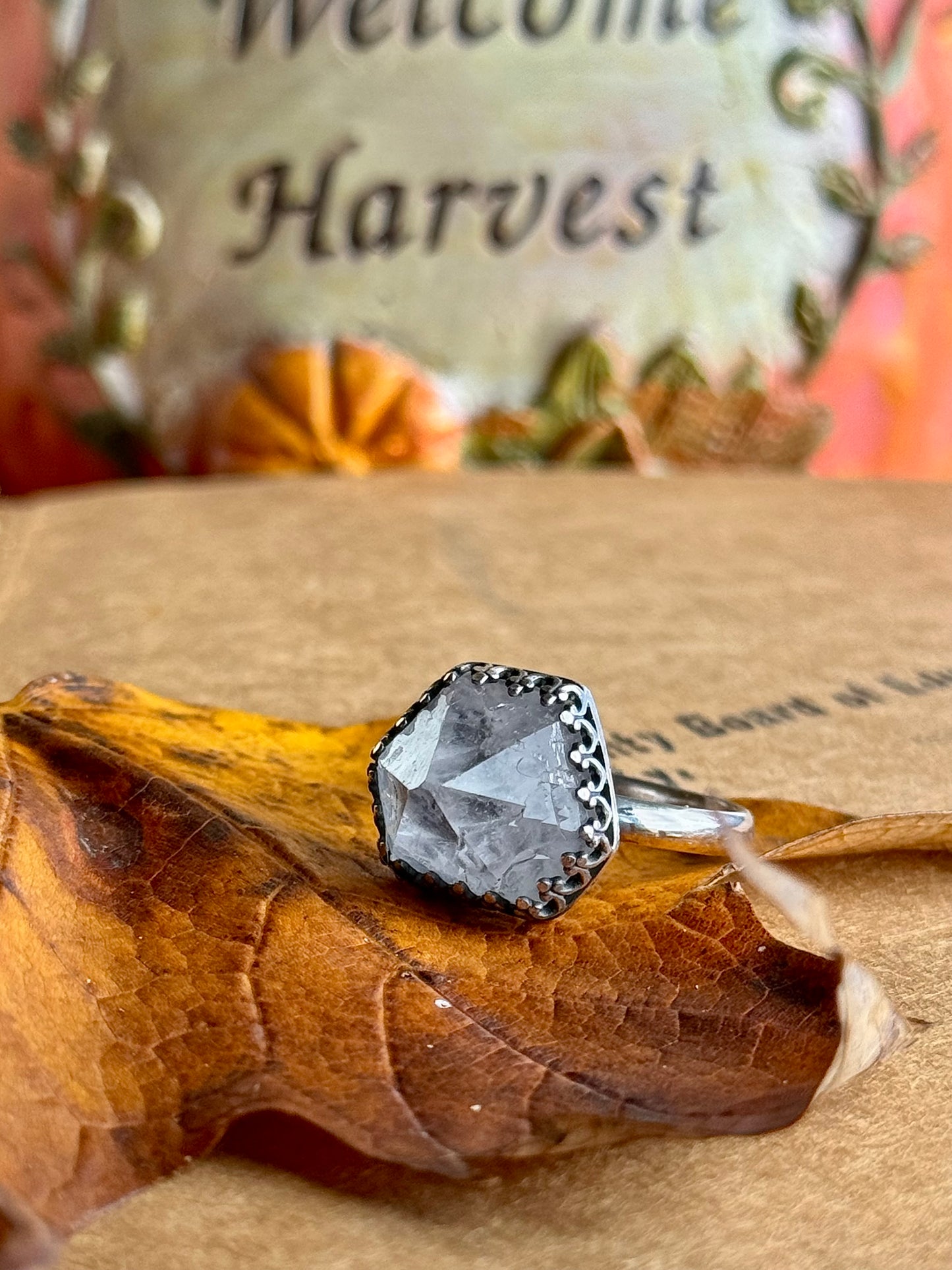 Kentucky Crystal Point Ring