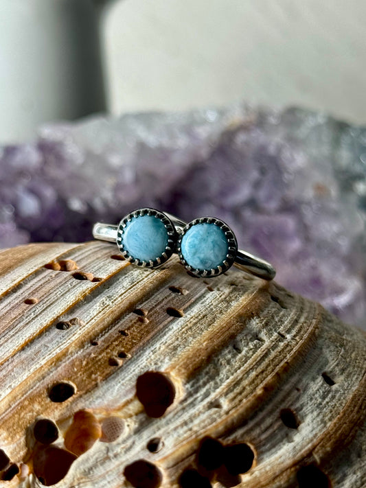 Larimar Rings