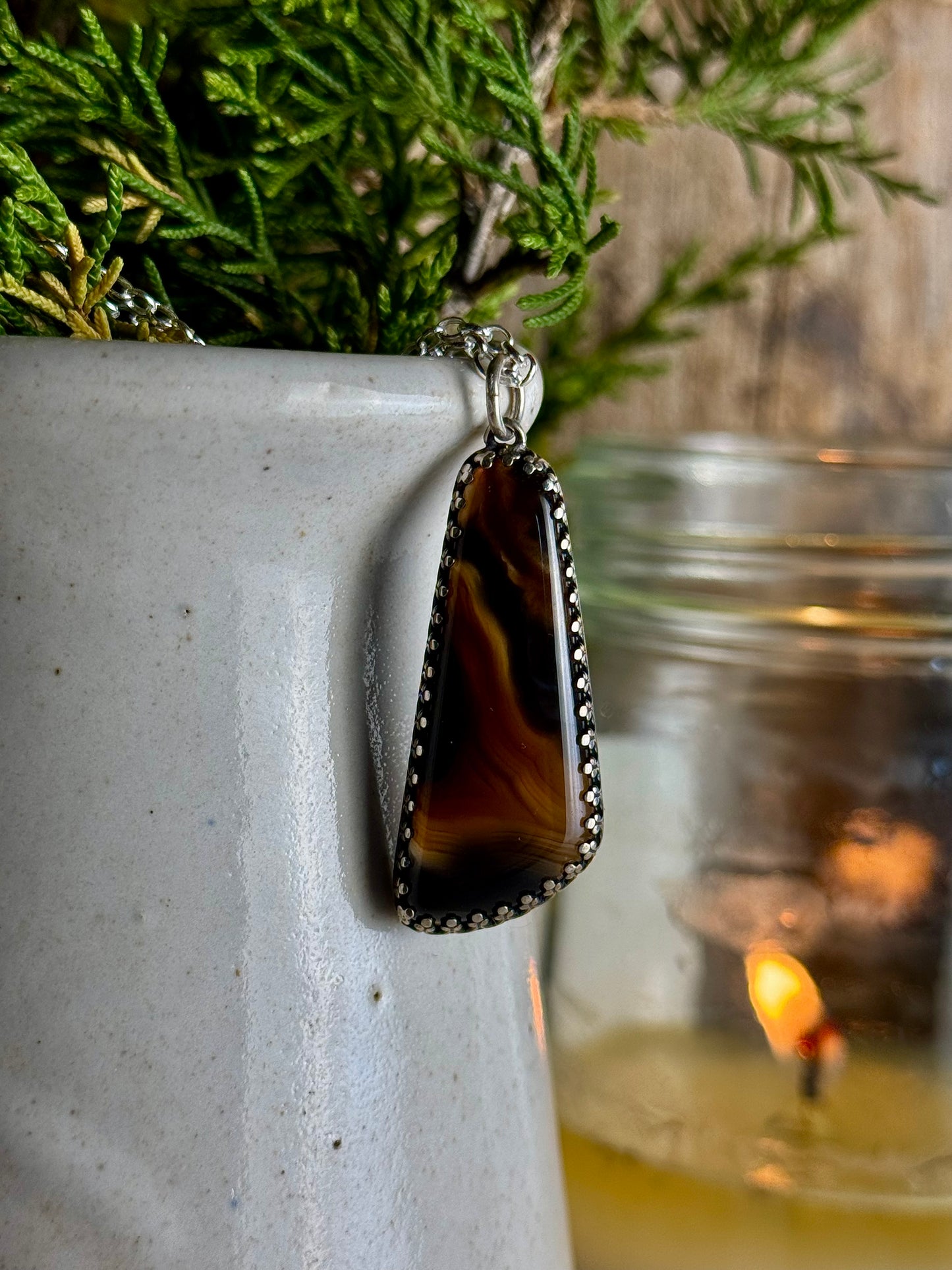 Black Agate Necklace