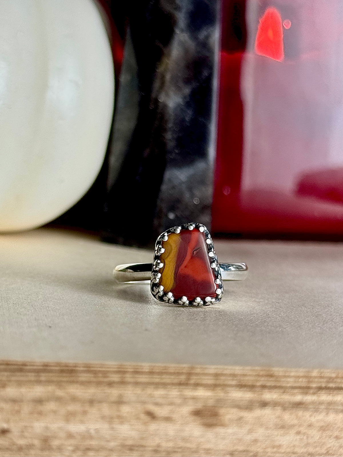 Kentucky Agate Ring