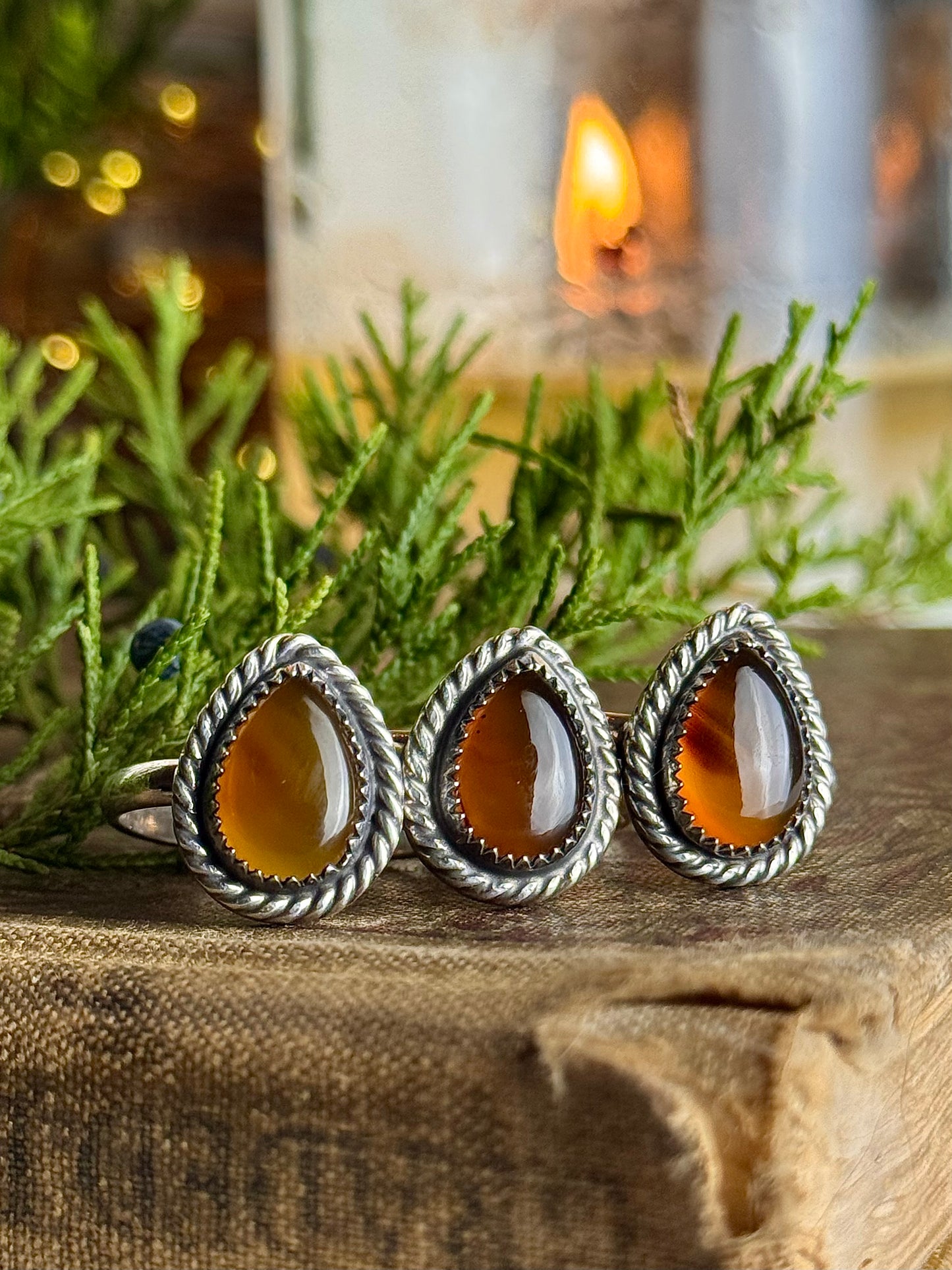 Brazilian Agate Rings